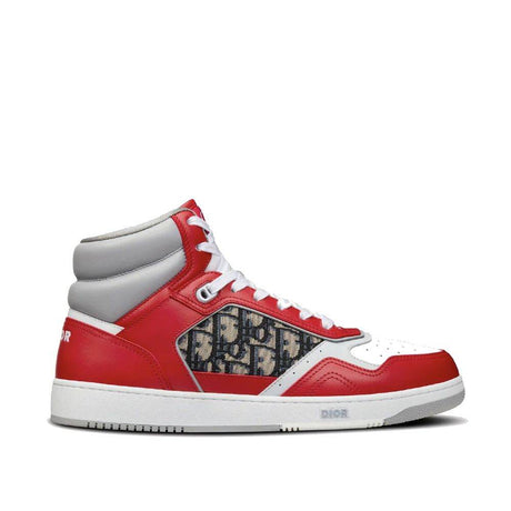 Dior Oblique High-Top Sneakers - Hilstor
