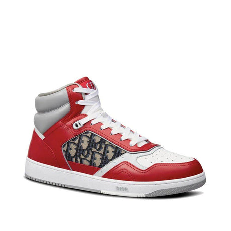 Dior Oblique High-Top Sneakers - Hilstor
