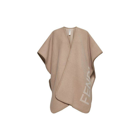 Fendi Wool And Cashmere Poncho - Hilstor