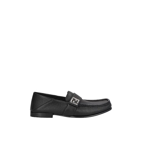 Fendi Leather Loafers - Hilstor