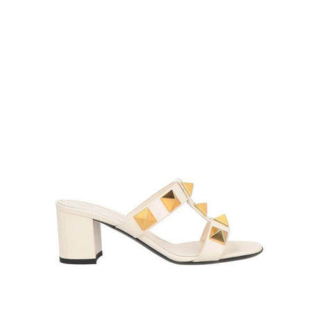 Valentino Garavani Roman Stud Leather Sandals - Hilstor