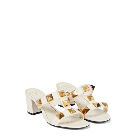 Valentino Garavani Roman Stud Leather Sandals - Hilstor
