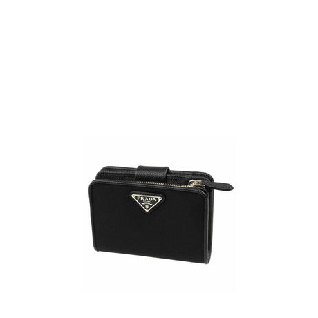 Prada Nylon and Leather French Wallet - Hilstor