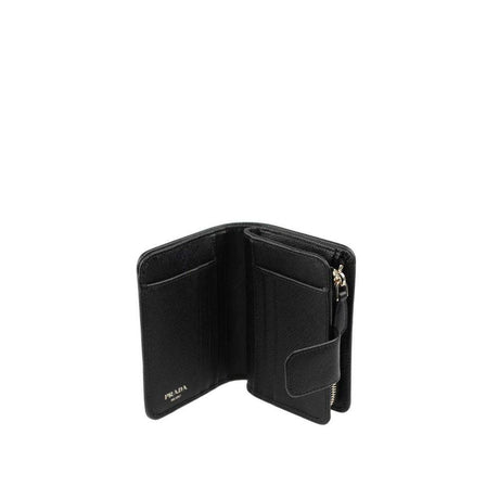Prada Nylon and Leather French Wallet - Hilstor