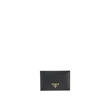 Prada Leather Cad Holder - Hilstor