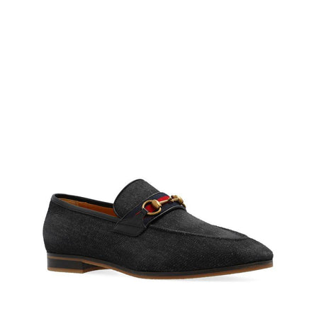 Gucci Denim Loafers - Hilstor