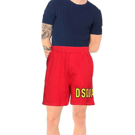 Dsquared² Cotton Logo Shorts - Hilstor