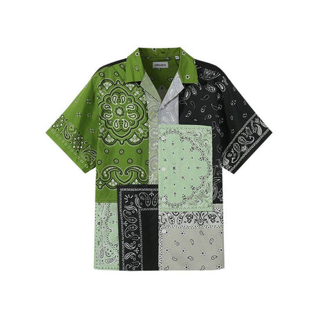 Kenzo Patchwork Cotton Shirt - Hilstor