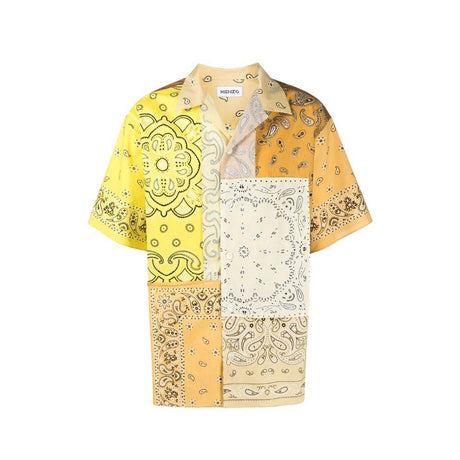 Kenzo Patchwork Short Sleeves Shirt - Hilstor