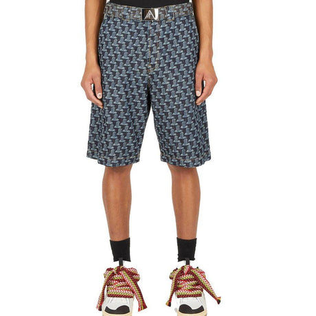 Lanvin Column Monogram Shorts - Hilstor