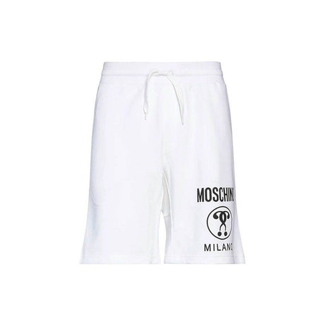 Moschino Couture Cotton Logo Shorts - Hilstor