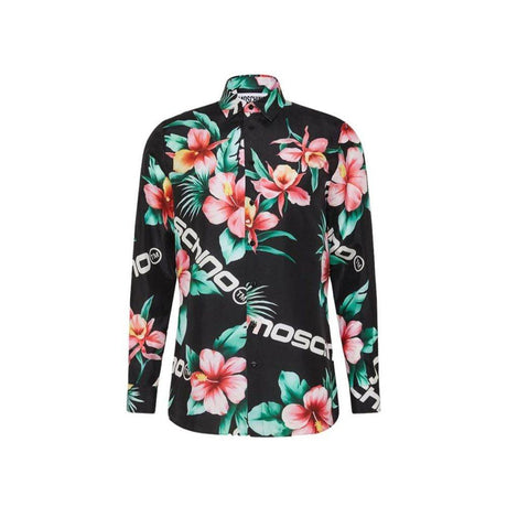 Moschino Couture Silk Printed Shirt - Hilstor