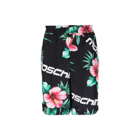 Moschino Couture Moschino Floral Print Silk Shorts - Hilstor