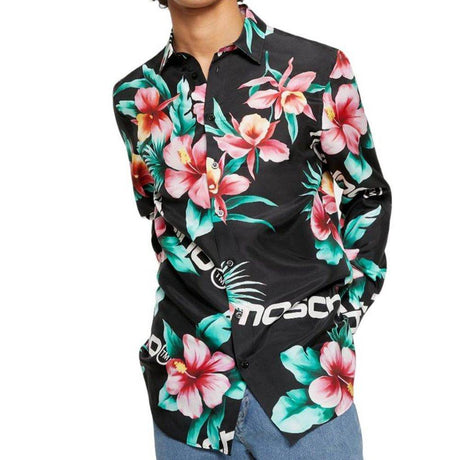 Moschino Couture Silk Printed Shirt - Hilstor