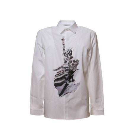 Neil Barrett State Of Liberty Cotton Shirt - Hilstor