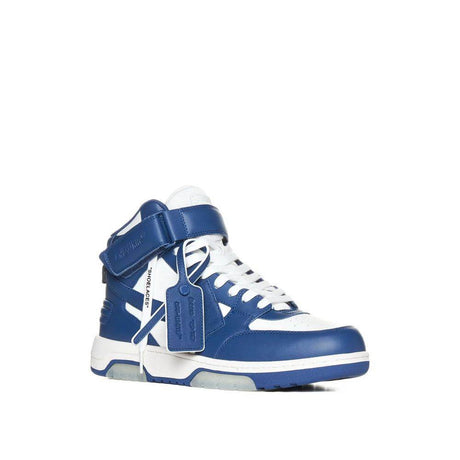 Off-White Off White Out Of Office Mid Top Sneakers - Hilstor