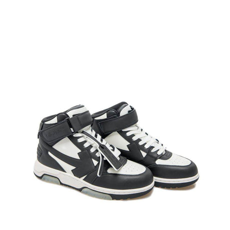 Off-White Off White Out Of Office Mid Top Sneakers - Hilstor