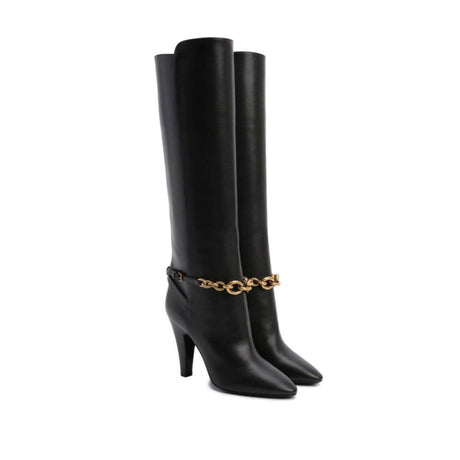 Saint Laurent Leather Boots - Hilstor