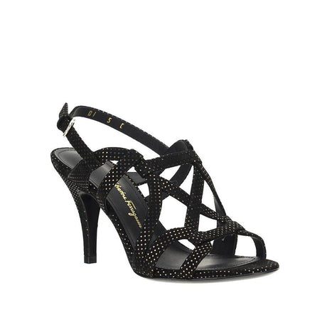 Salvatore Ferragamo Gal Heel Sandals - Hilstor