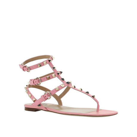 Valentino Garavani Rockstud Flip-Flop Sandals - Hilstor