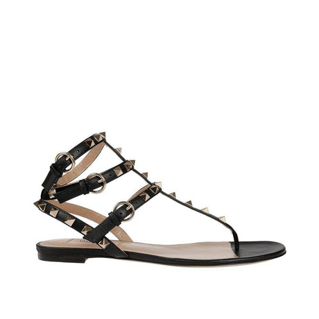 Valentino Garavani Rockstud Flip-Flop Sandals - Hilstor
