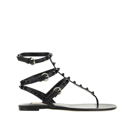 Valentino Garavani Rockstud Flip-Flop Sandlas - Hilstor