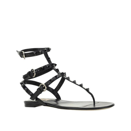 Valentino Garavani Rockstud Flip-Flop Sandlas - Hilstor