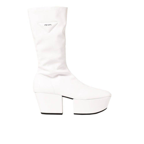 Prada Platform Pull On Boots - Hilstor