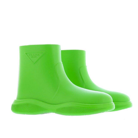 Prada Logo Rubber Boots - Hilstor
