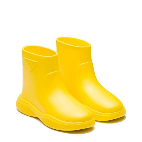 Prada Logo Rubber Boots - Hilstor