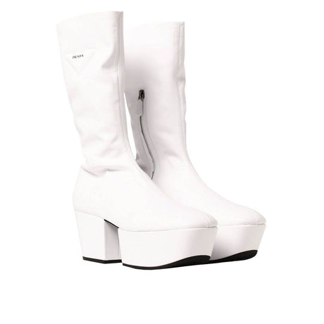 Prada Platform Pull On Boots - Hilstor