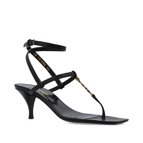 Saint Laurent Cassandra Heeled Sandals - Hilstor