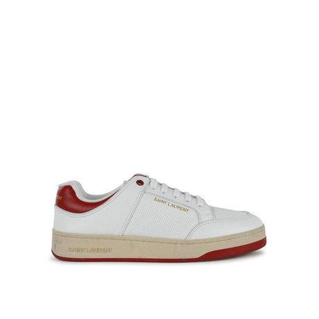 Saint Laurent Leather Sneakers - Hilstor