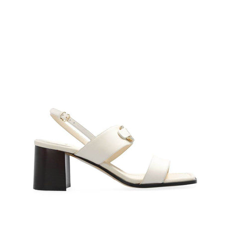 Salvatore Ferragamo Lou Leather Sandals - Hilstor