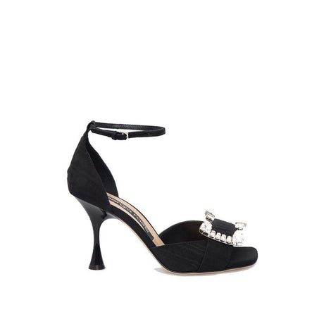 Sergio Rossi SR Twenty Crystal Sandals - Hilstor