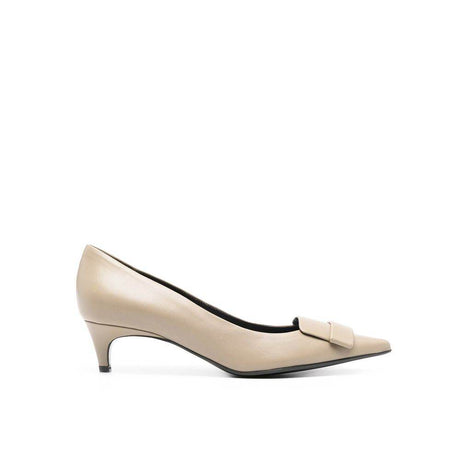 Sergio Rossi SR1 Leather Pumps - Hilstor