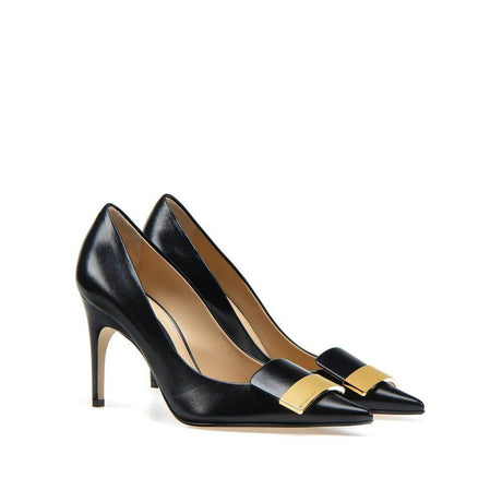 Sergio Rossi SR1 Leather Pumps - Hilstor