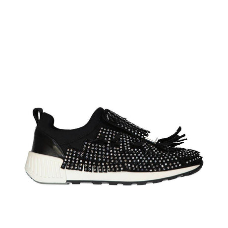 Sergio Rossi SR1 Running Crystals Sneakers - Hilstor