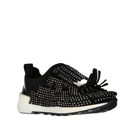 Sergio Rossi SR1 Running Crystals Sneakers - Hilstor