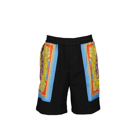 Versace Barocco Goddess Night Print Shorts - Hilstor