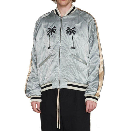 Palm Angels Quilted Logo Jacket - Hilstor