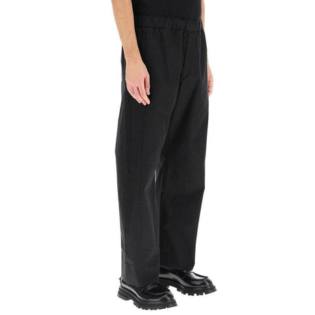 Alexander McQueen Cotton Trousers - Hilstor