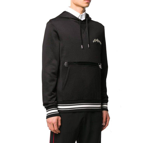 Alexander McQueen Logo Hooded Sweatshirt - Hilstor