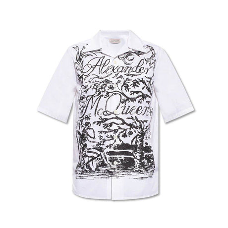 Alexander McQueen Short Sleeve Shirt - Hilstor