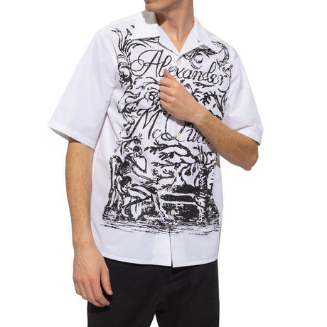 Alexander McQueen Short Sleeve Shirt - Hilstor