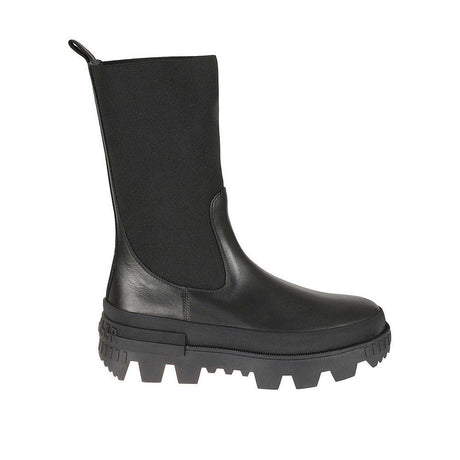 Moncler Leather Boots - Hilstor
