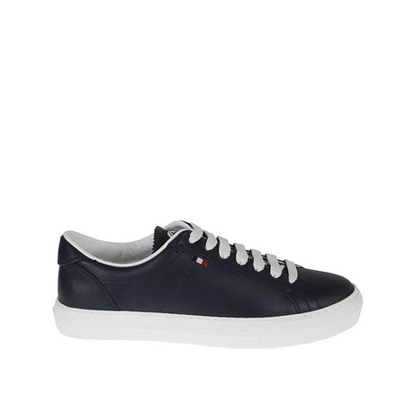 Moncler Monaco Leather Sneakers - Hilstor