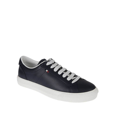 Moncler Monaco Leather Sneakers - Hilstor