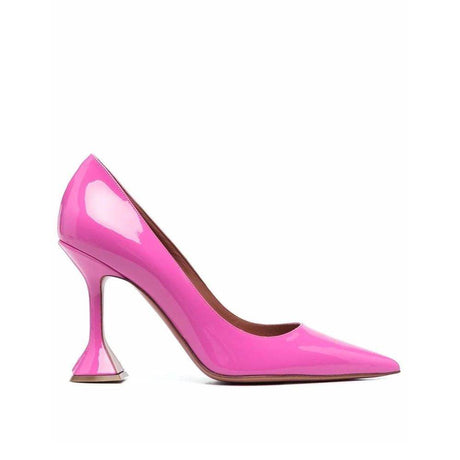Amina Muaddi Ami Patent Leather Pumps - Hilstor