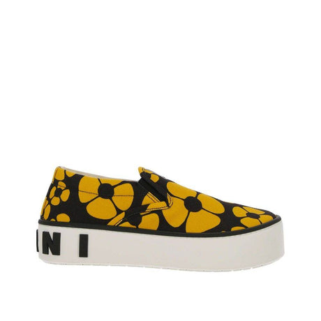Marni Printed Slip On Sneakers - Hilstor